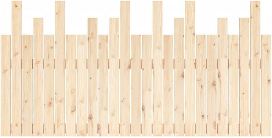 vidaXL Wooden Beige Bed Headboard 159.5x80cm
