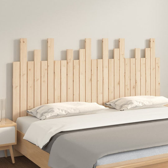 vidaXL Wooden Beige Bed Headboard 159.5x80cm