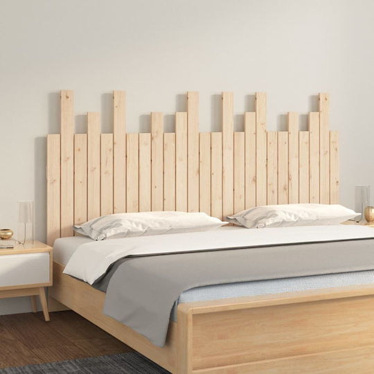vidaXL Wooden Beige Bed Headboard 159.5x80cm
