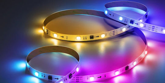 Govee Smart Ταινία LED Wi-Fi 24V RGB Φως 5m με Τροφοδοτικό