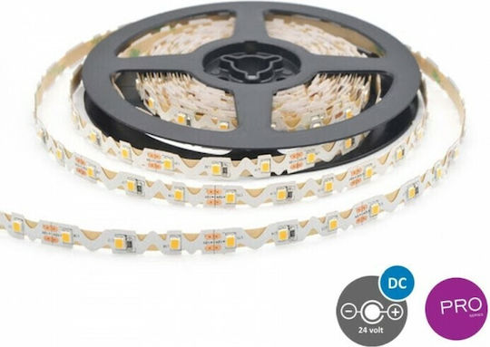 Eurolamp Ταινία LED 24V Θερμό Λευκό Φως 5m Τύπου SMD2835
