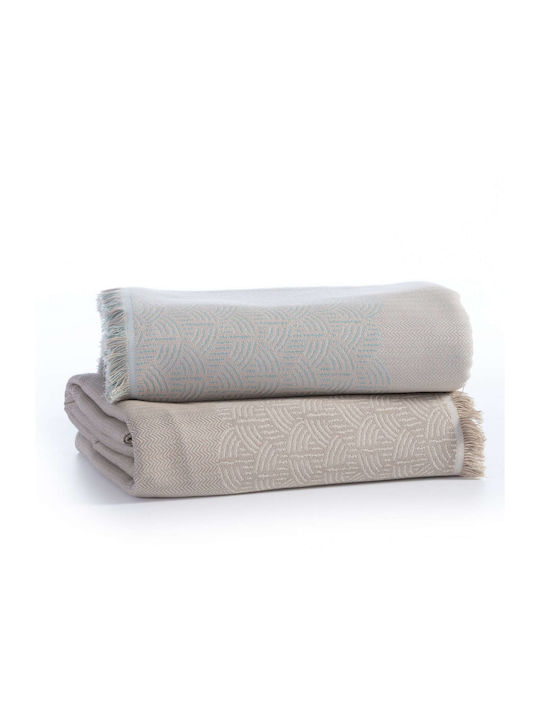 Nef-Nef Homeware Maximus Three-Seater Sofa Throw 170x300cm Aqua