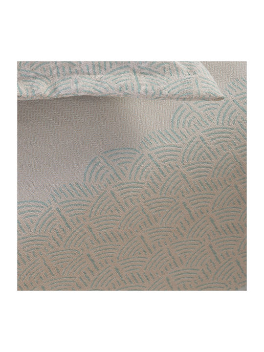 Nef-Nef Homeware Maximus Three-Seater Sofa Throw 170x300cm Aqua