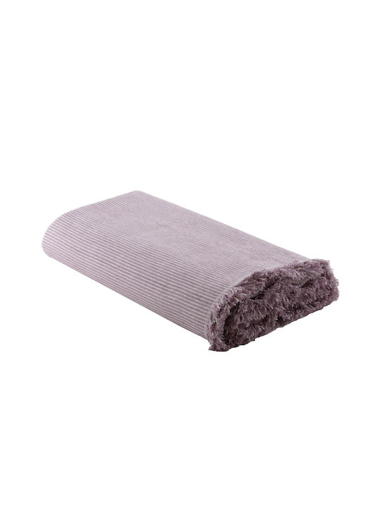 Nef-Nef Homeware Nature 22 Ριχτάρι Πολυθρόνας Ζακάρ 170x180εκ. Lilac