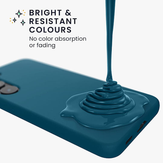 KWmobile Back Cover Silicone Petrol Matt (Galaxy S23+)