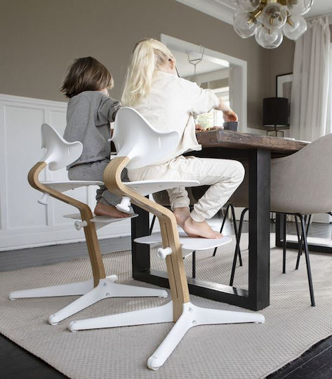 Детски Стол Nomi Chair Natural Бяла