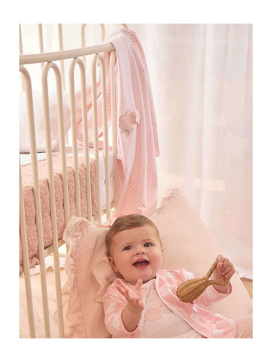 Mayoral Blanket Nursery Swaddling Blankets Ecofriends Pink 90x80cm