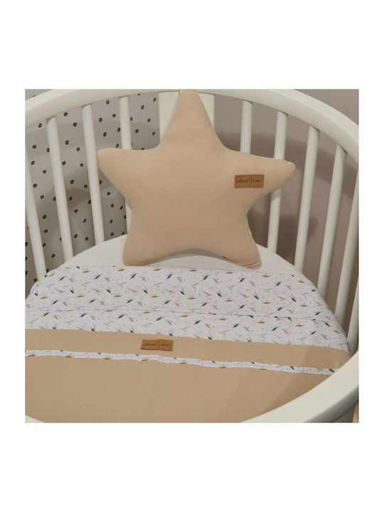 Baby Oliver Κουβέρτα Αγκαλιάς & Λίκνου 75x95εκ.