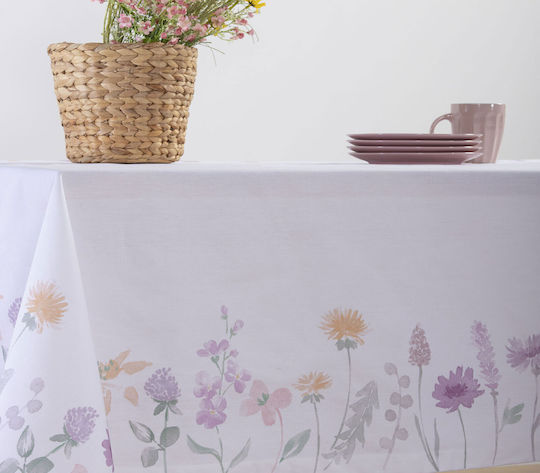 Nef-Nef Homeware Merida Față de masă Alb 140x140cm