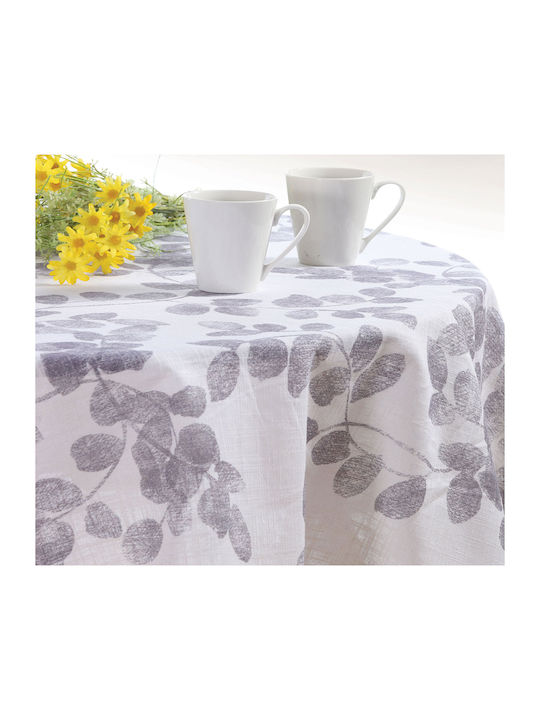 Nef-Nef Homeware Tablecloth Santika Gray 180x180cm 033019