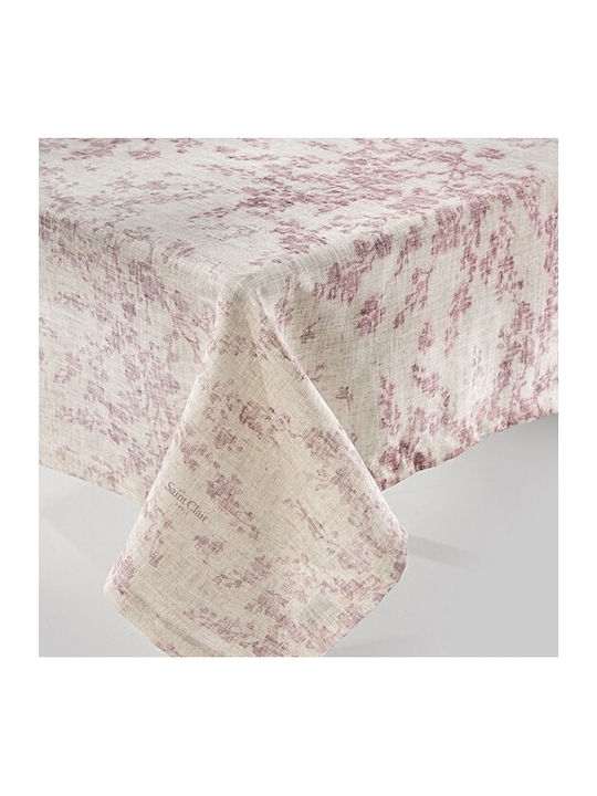 Saint Clair 1004 Polyester Tablecloth Natural 140x180cm