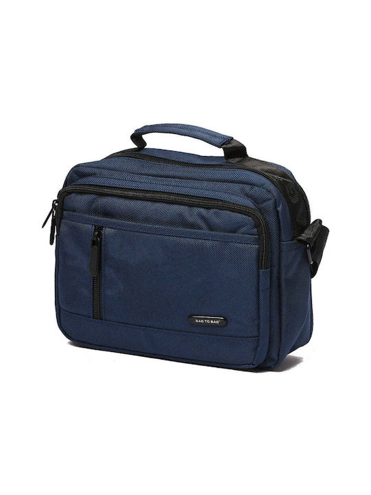 Bag to Bag Herrentasche Schulter / Crossbody Blau