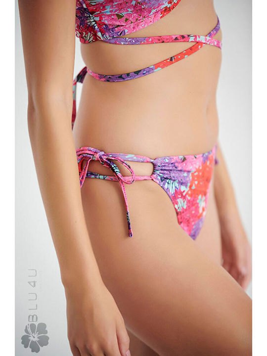 Ortansia Bikini Slip Fucsia