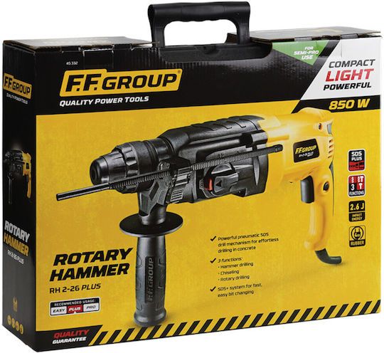 FFG RH 2-26 FC Plus Schlag Meißelhammer Elektrisch 850W mit Aufnahme SDS Plus 45333