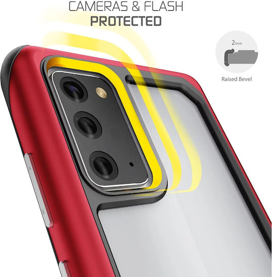 Ghostek Atomic Slim 3 Back Cover Πλαστικό Κόκκινο (Galaxy Note 20)