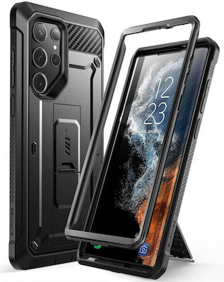 Supcase Unicorn Beetle Pro Задна корица Пластмаса Устойчив на удар Черно (Galaxy S23 Ultra)