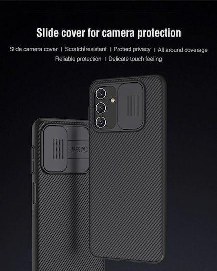 Nillkin Camshield Umschlag Rückseite Kunststoff Schwarz (Galaxy A04s)
