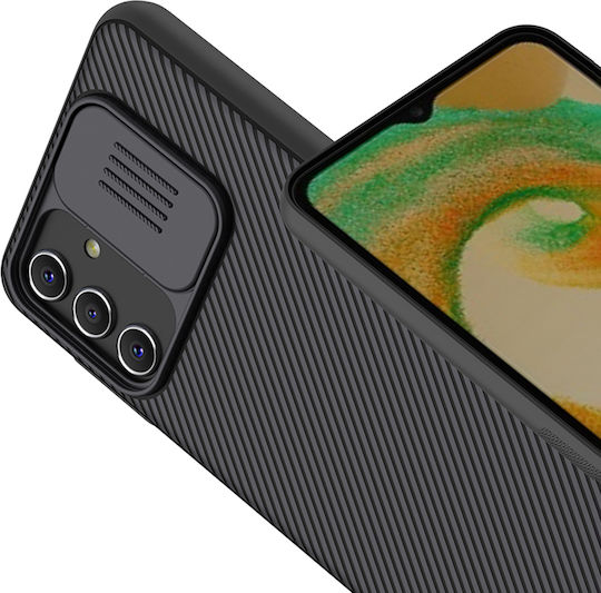 Nillkin Camshield Umschlag Rückseite Kunststoff Schwarz (Galaxy A04s)