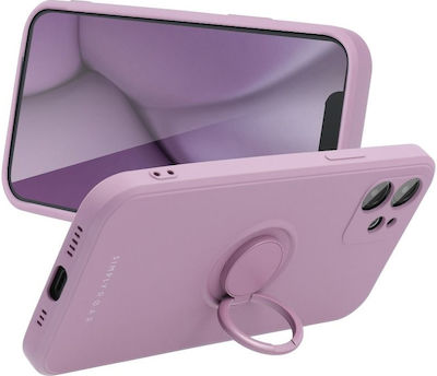 Roar Amber Synthetic Leather Back Cover Purple (Galaxy A13 4G)