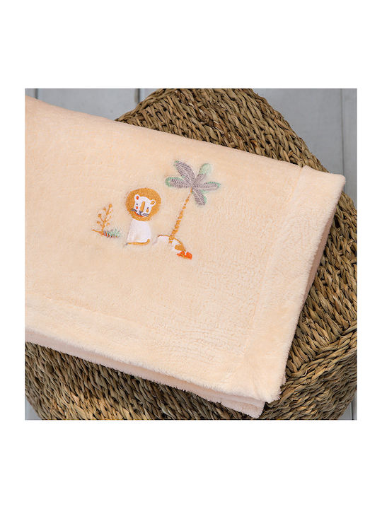 Nima Blanket Nursery Swaddling Blankets Bebe Baloo Beige 80x110cm