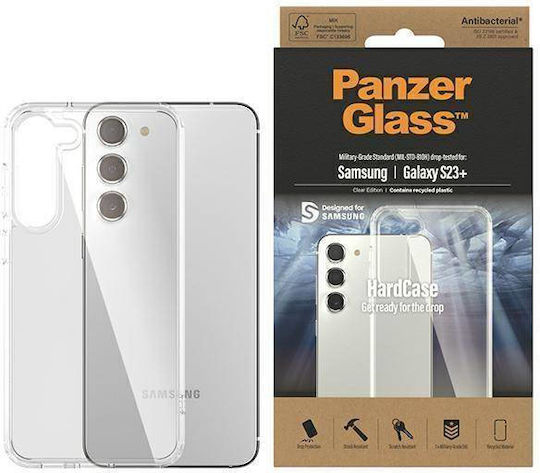 PanzerGlass ClearCase Umschlag Rückseite Silikon Transparent (Galaxy S23+)