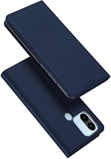 Dux Ducis Umschlag Rückseite Leder Blau (Redmi A1+ / A2+)