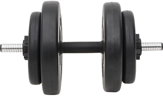 vidaXL Αλτήρες Σετ με Μπάρα Συνολικού Βάρους 60kg