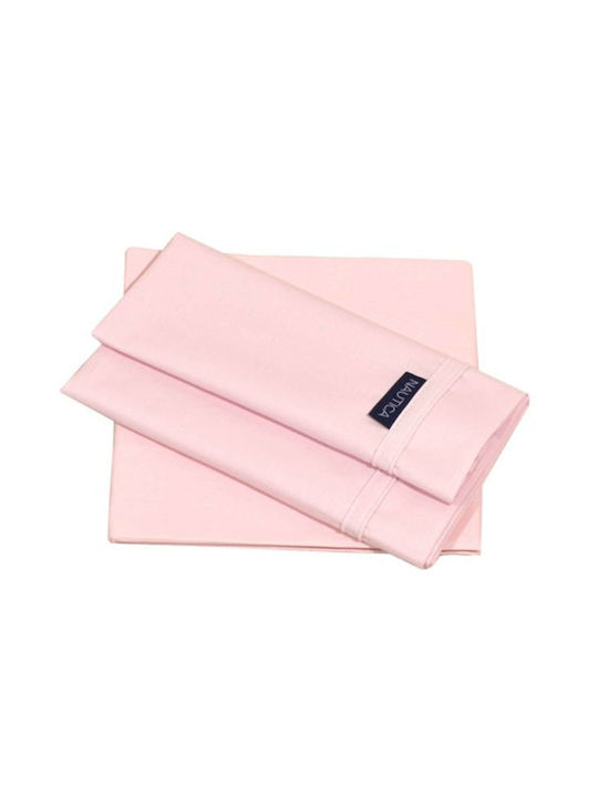 Nautica Baby Sheets Set Cradle Cotton Pink 80x110cm 2pcs