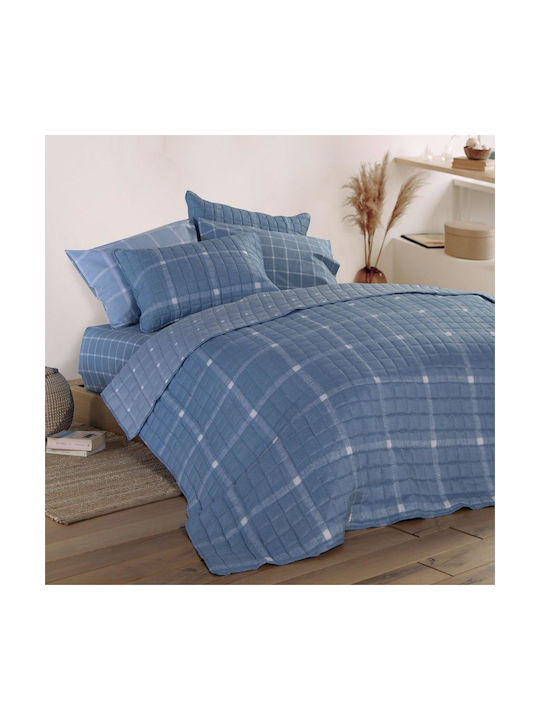 Nef-Nef Homeware Henry Сет Калъфки за Възглавници Деним 52x72см.