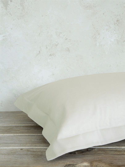 Nima Superior Сет Калъфки за Възглавници Оксфорд Linen Beige 52x72см.
