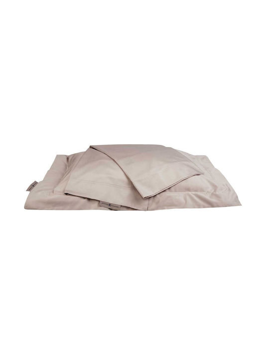 Greenwich Polo Club 2257 Pillowcase Set with Envelope Cover Beige 50x70cm.