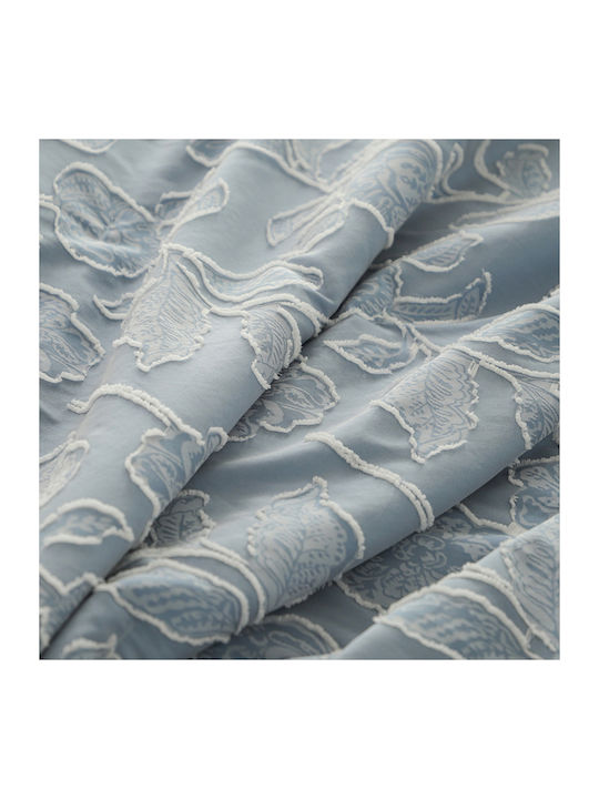 Melinen Ariel Coverlet Queen Size from Polyester Light Blue 220x240cm