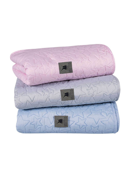 Greenwich Polo Club 3412 Κουβερλί Μονό Microfiber Ροζ 160x220cm