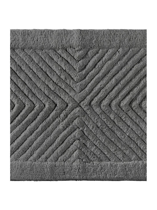 Guy Laroche Bath Mat Cotton Mozaik 1127091120044 Titanium 70x120cm