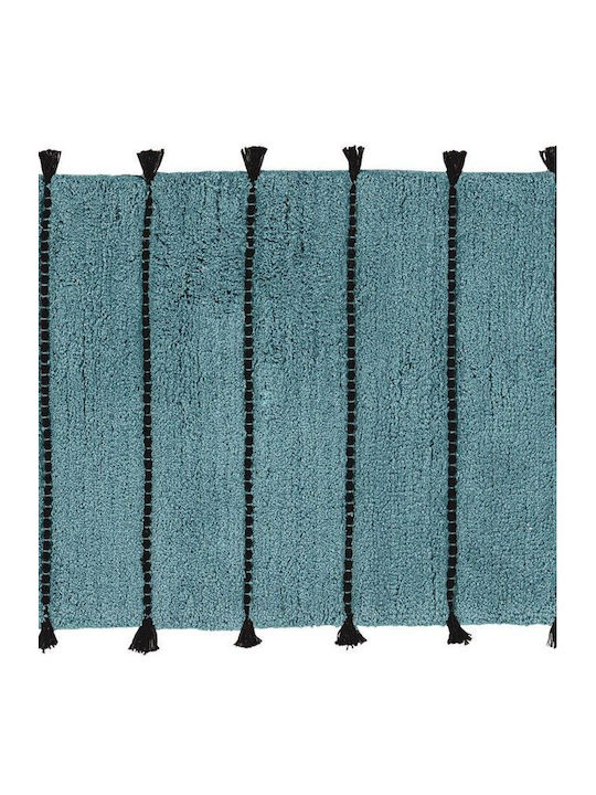 Guy Laroche Bath Mat Cotton Calypso 1127091123005 Petrol Blue 55x85cm