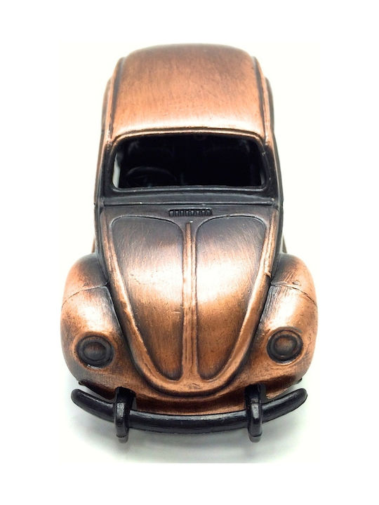 SP Souliotis Antique Decorative Miniature Car Metallic Beetle 8x3x4cm
