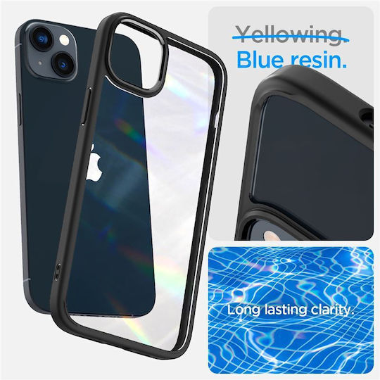 Spigen Crystal Hybrid Back Cover Πλαστικό Matte Black (iPhone 14)