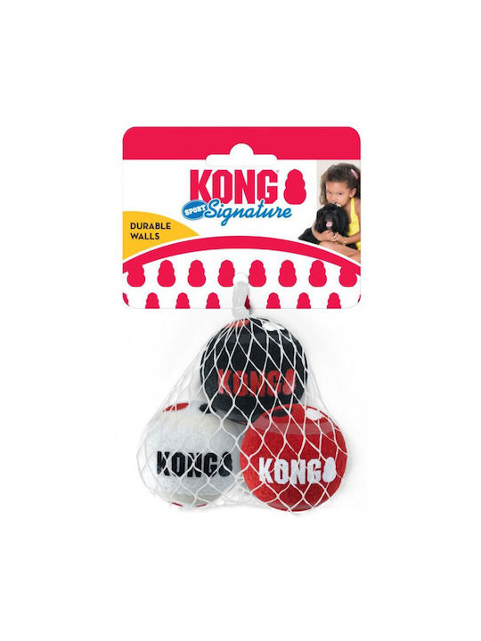 Kong Signature Sport Dog Toy Ball Small 3pcs