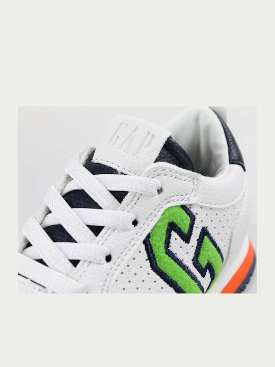 New York II Παιδικά Sneakers Λευκά