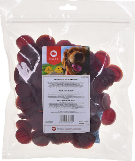 Maced Duck Chips Λιχουδιές Σκύλου με Πάπια 500gr