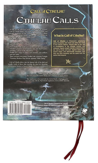 Chaosium Inc. Call of Cthulhu Cults of Cthulhu Guide 7th Edition CHA23177-H