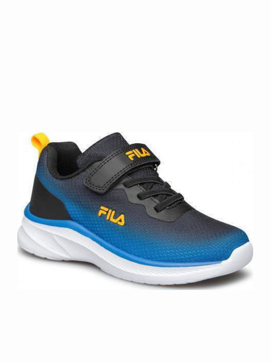 Zeppelin 2V Kids Sports Shoes Running with Hoop & Loop Closure Blue