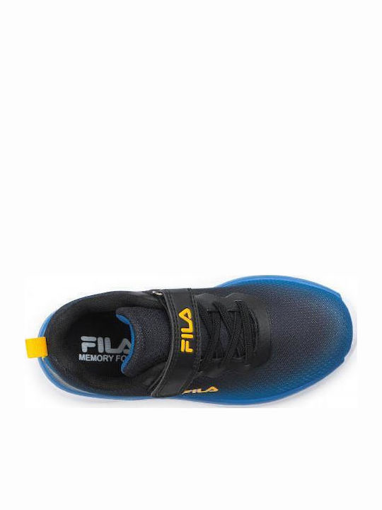 Zeppelin 2V Kids Sports Shoes Running with Hoop & Loop Closure Blue