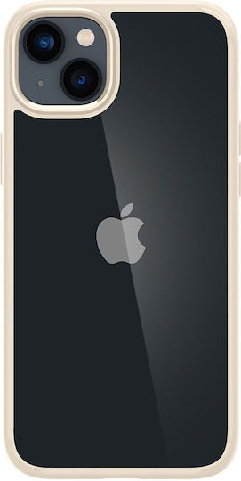 Spigen Кристална Хибридна Задна Корица Силикон Пясъчен Бежов iPhone 14 Plus