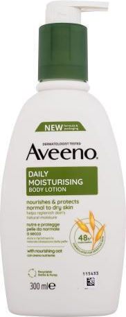 Aveeno Daily Moisturising Ενυδατική Lotion Σώματος για Ξηρές & Ευαίσθητες Επιδερμίδες 300ml