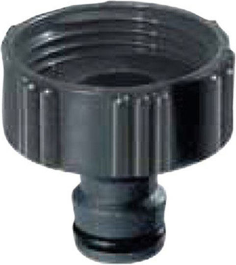 Elgo BSP 540800.0032 Ρακόρ Βρύσης με Θηλυκό Σπείρωμα 25.4mm Μαύρο