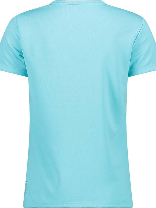 CMP Damen Sportlich T-shirt Schnell trocknend Hellblau