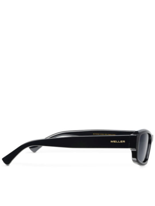 Meller Barack Sunglasses with All Black Plastic Frame and Black Polarized Lens BC-TUTCAR