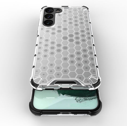 Hurtel Honeycomb Armor Hybrid Back Cover Silicon Negru (Galaxy S23+)