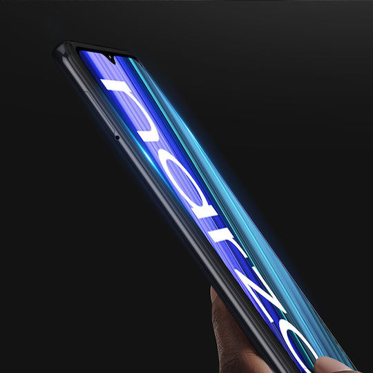 Dux Ducis 9D Vollflächig gehärtetes Glas Schwarz (Realme Narzo 50 A)